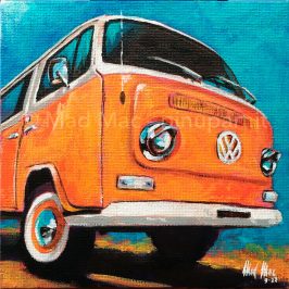VW bus T2 painting