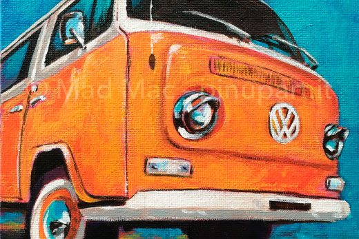 VW bus T2 painting